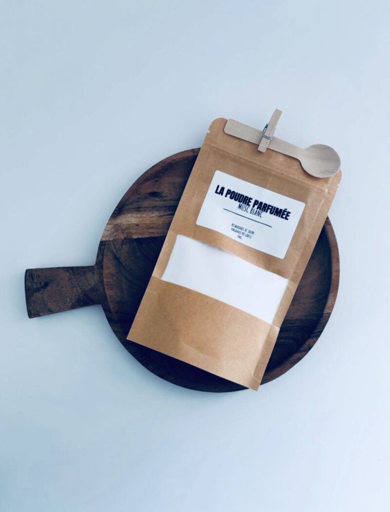 Poudre parfumée musc blanc 200g
