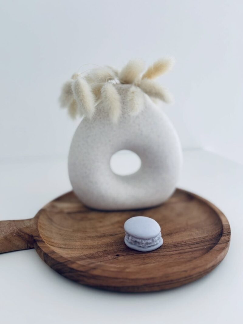 Fondant macaron lavande