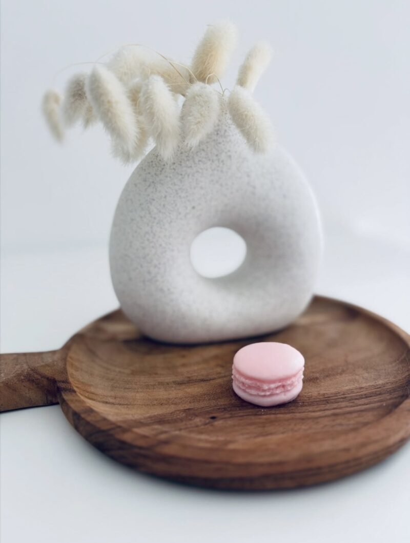 Fondant macaron barbe à papa